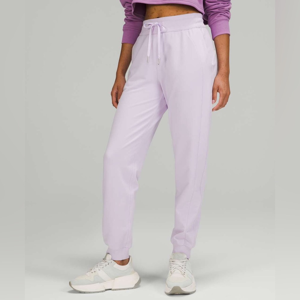 Lululemon Scuba High-Rise French Terry Jogger Lavender Dew